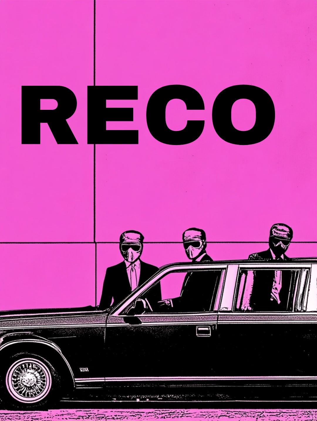 VAX Abstract ART: the 3 men from Italy 008: BY RECO