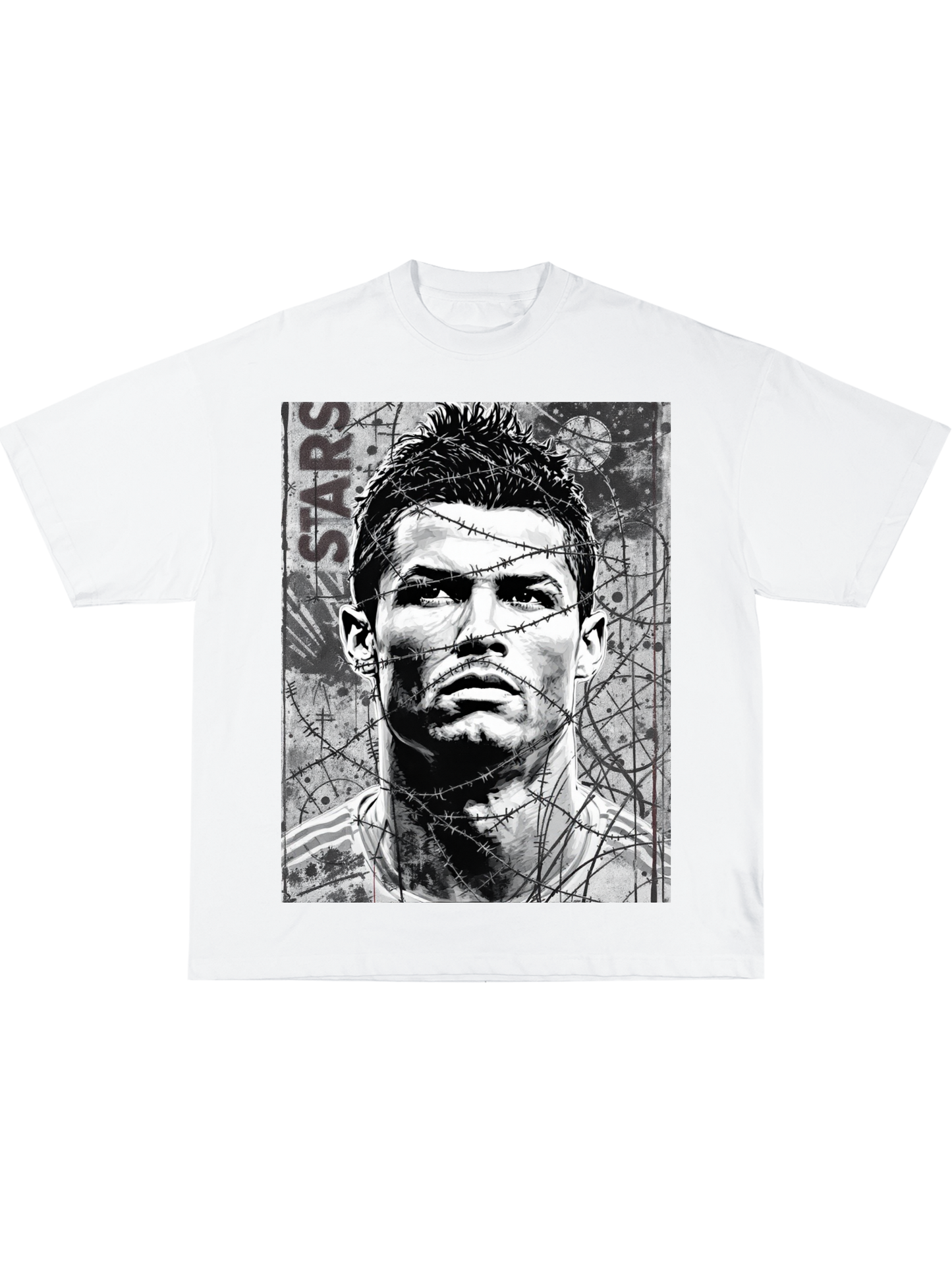 GRAPHIC DESIGN: Ronaldo: For cloth print