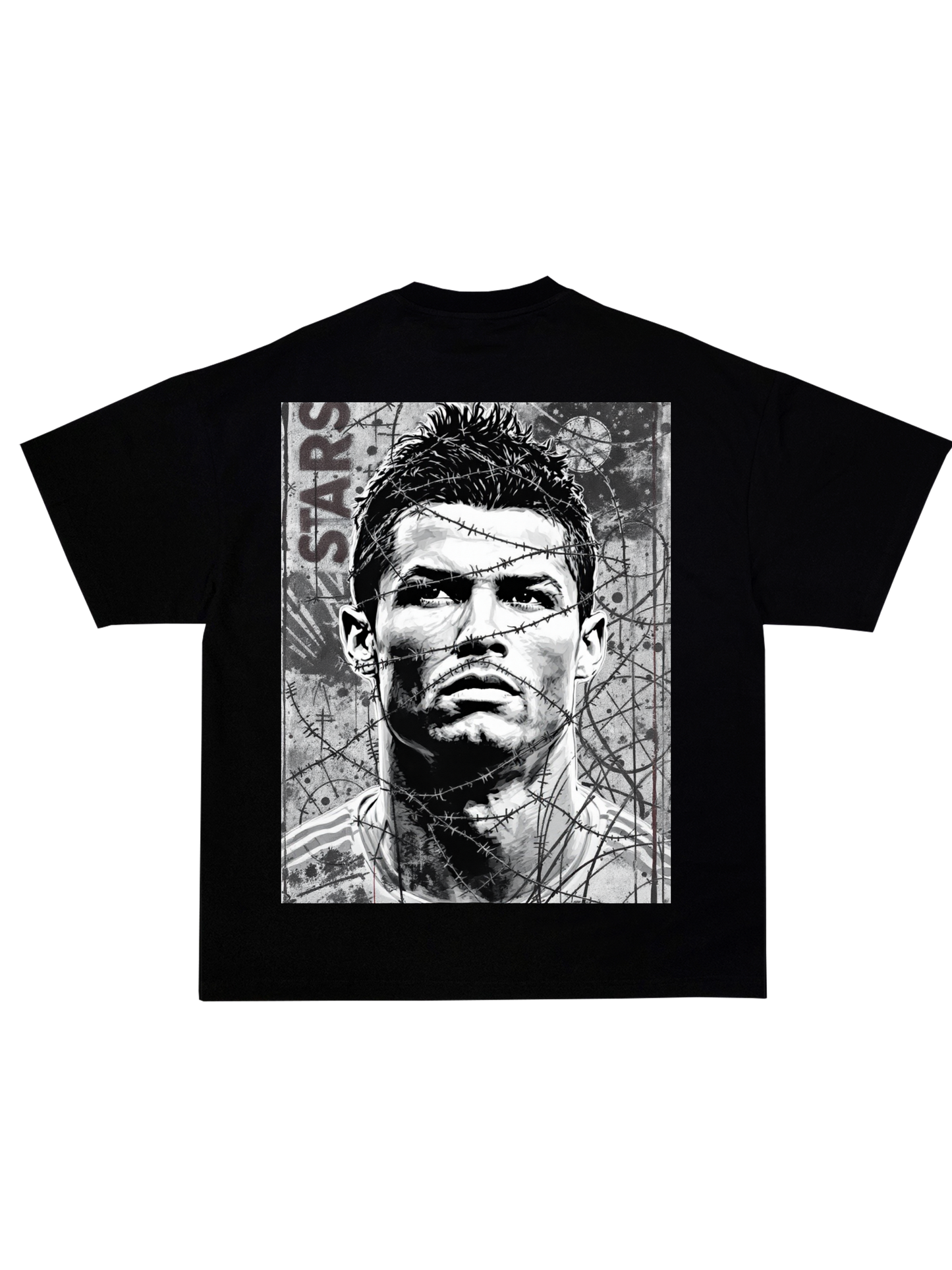 GRAPHIC DESIGN: Ronaldo: For cloth print