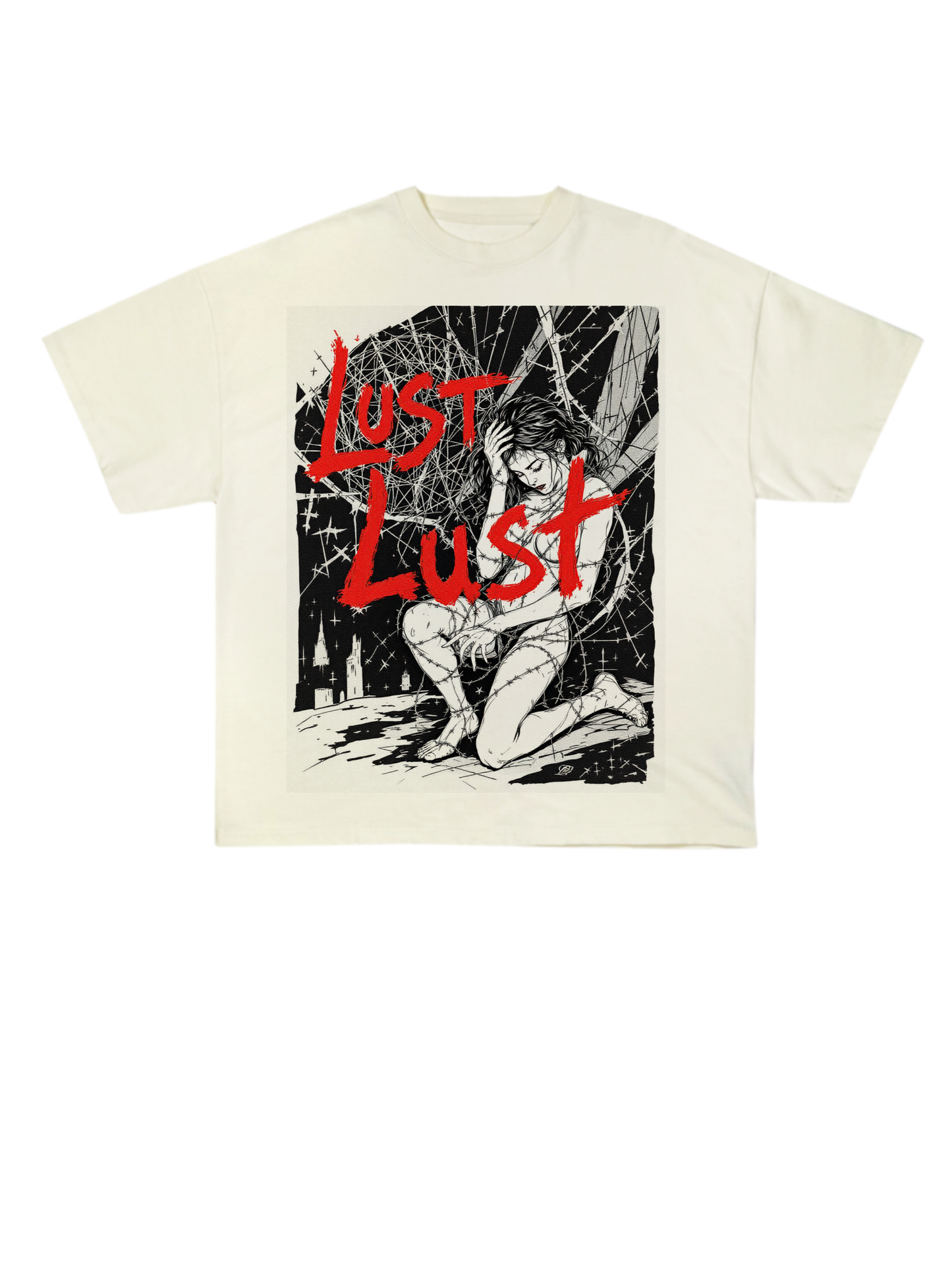 GRAPHIC DESIGN: Lust Deception graphic design: For cloth print