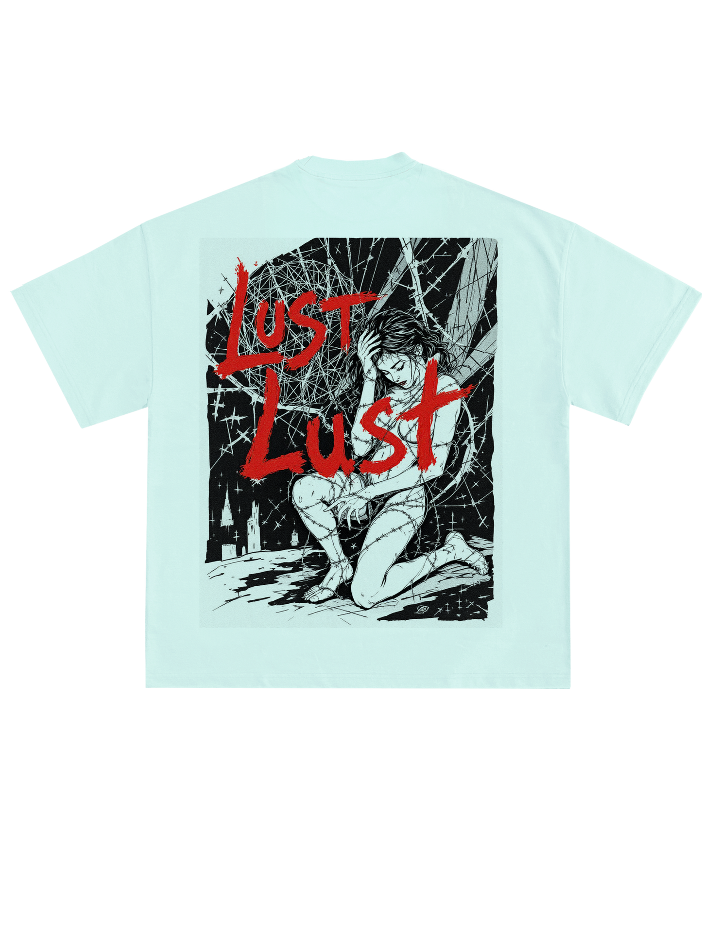 GRAPHIC DESIGN: Lust Deception graphic design: For cloth print