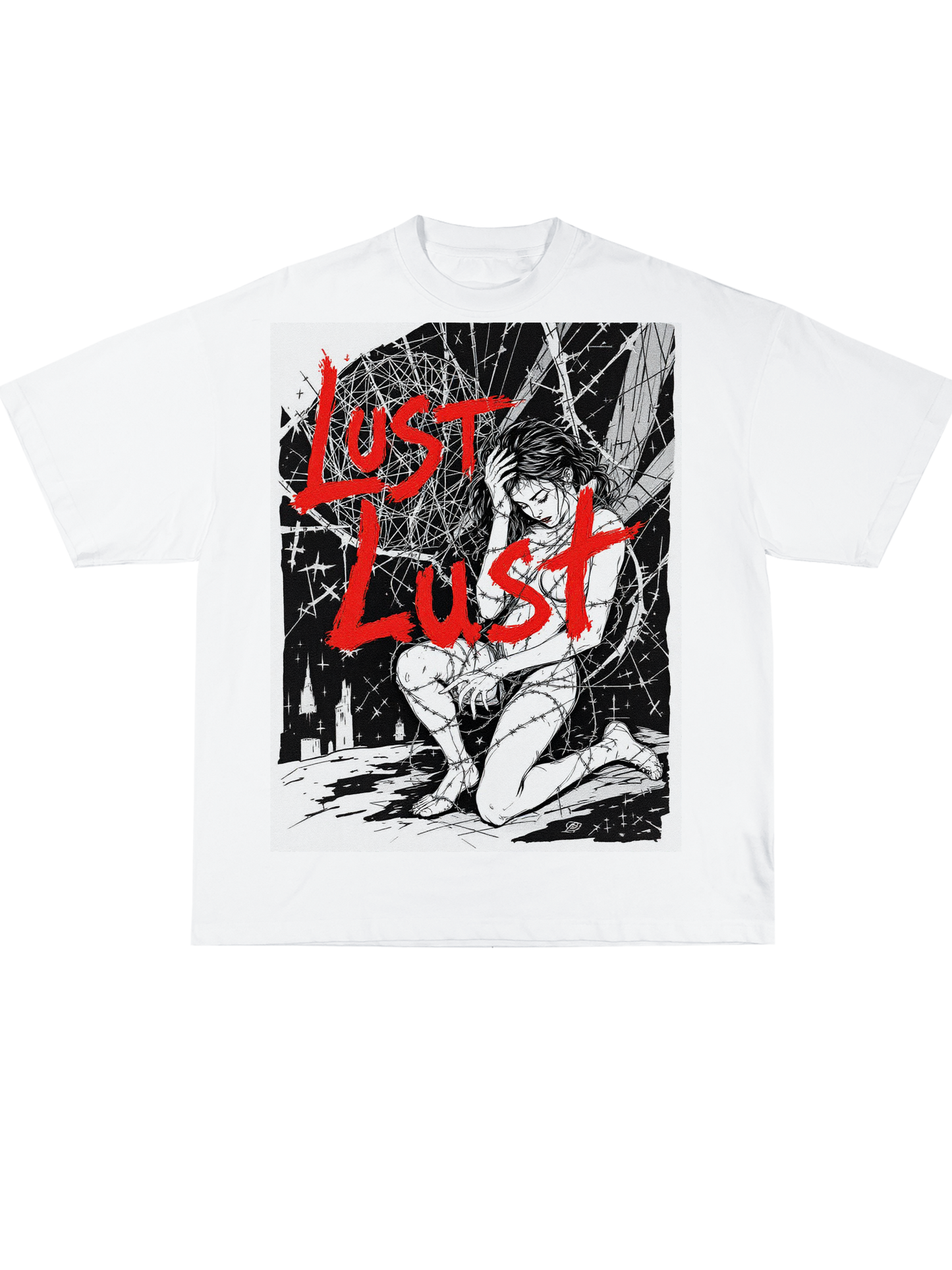 GRAPHIC DESIGN: Lust Deception graphic design: For cloth print